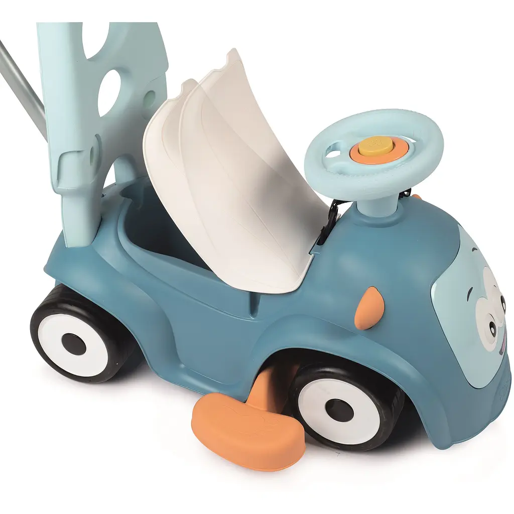 Машина для катання малюка Smoby Toys Маестро 3 в 1 зі звуковим ефектами блакитна (720304) - фото 3