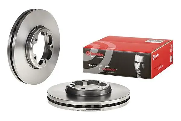 Диск гальмівний вентильований Ford Transit, Tourneo V362 12-25р Brembo (09.C240.20) - фото 2