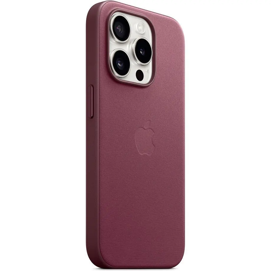 Чохол Apple FineWoven Case with MagSafe для iPhone 15 Pro Mulberry (MT4L3ZM/A) [92960] - фото 2