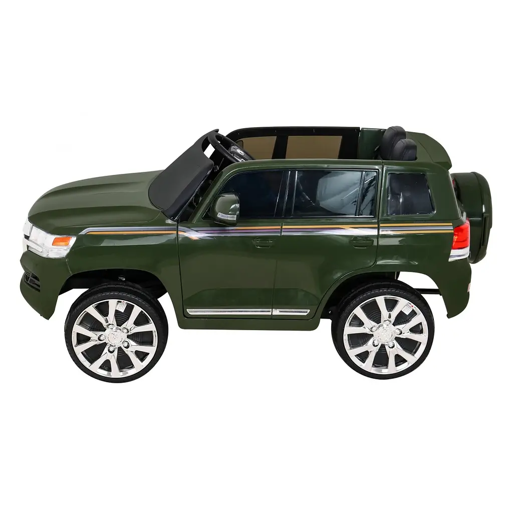Електромобіль Ramiz Toyota Land Cruiser 12 В, хакі (PA.JJ2022.ZIE) - фото 4