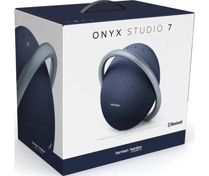 Портативна акустика Harman/Kardon Onyx Studio 7 бездротова (HKOS7BLUEP) - фото 8