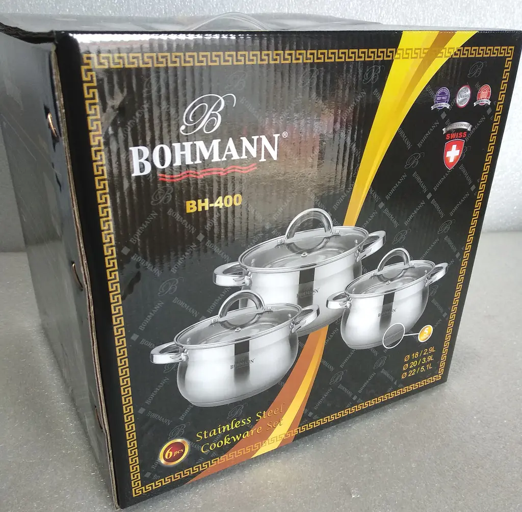 Набір посуду Bohmann BH-400 6 предметів - фото 10