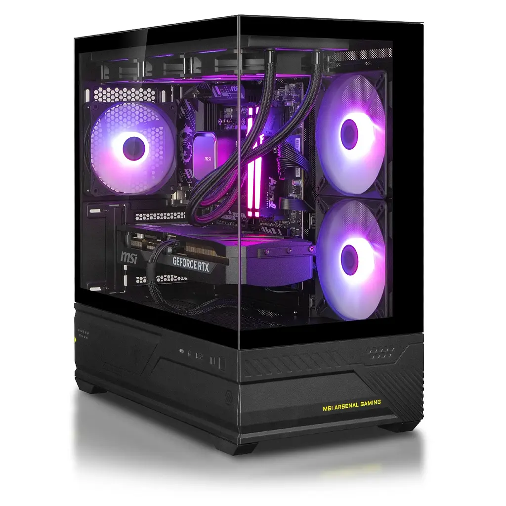 Комп'ютер Dragon Lucky Spectre Powered_by MSI (RTX 5080 - R7 7800X3D) Black / AMD Ryzen 7 7800X3D (4.2–5.0), 8 ядер / NVIDIA GeForce RTX 5080 / 32 ГБ (DDR5) / 1024 ГБ (SSD) - фото 2