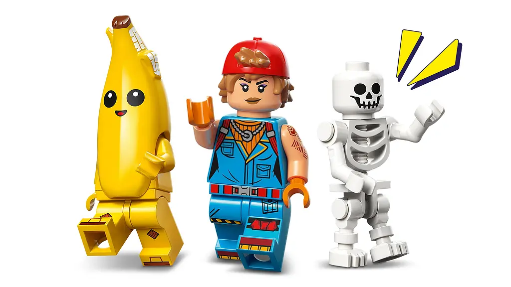 Конструктор LEGO Fortnite Лагерь Peely и Sparkplug 250 деталей (77075) - фото 9