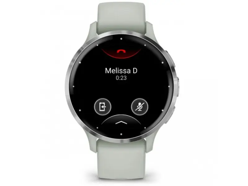 Смарт-годинник Garmin Venu 3S Silver S. Steel Bezel w. Sage Gray Case and S. Band (010-02785-01) - фото 2