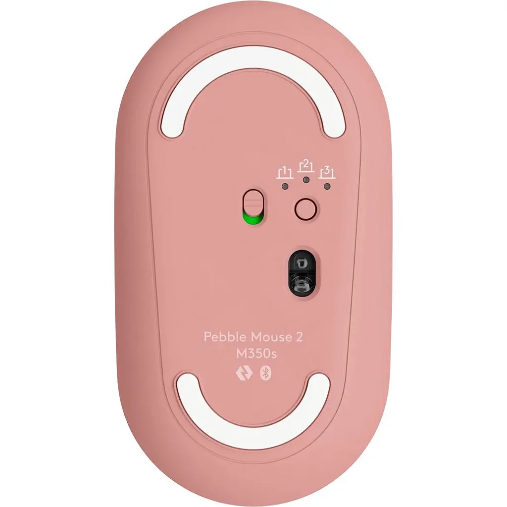 Миша Logitech Pebble Mouse 2 M350s Tonal Rose (910-007014) [103939] - фото 5