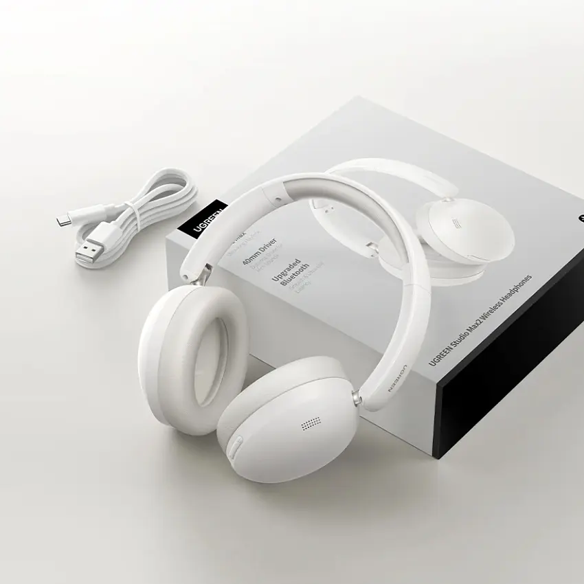 Навушники UGREEN HP205 Studio Max2 White - фото 3