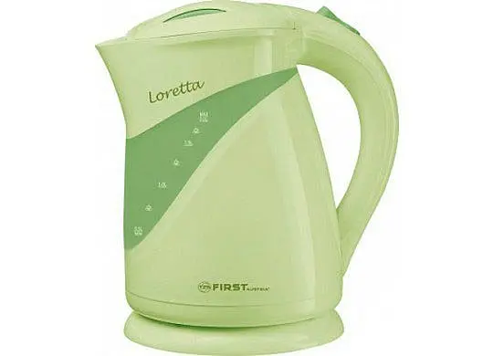 Електрочайник First FA-5401-2 Light/Green