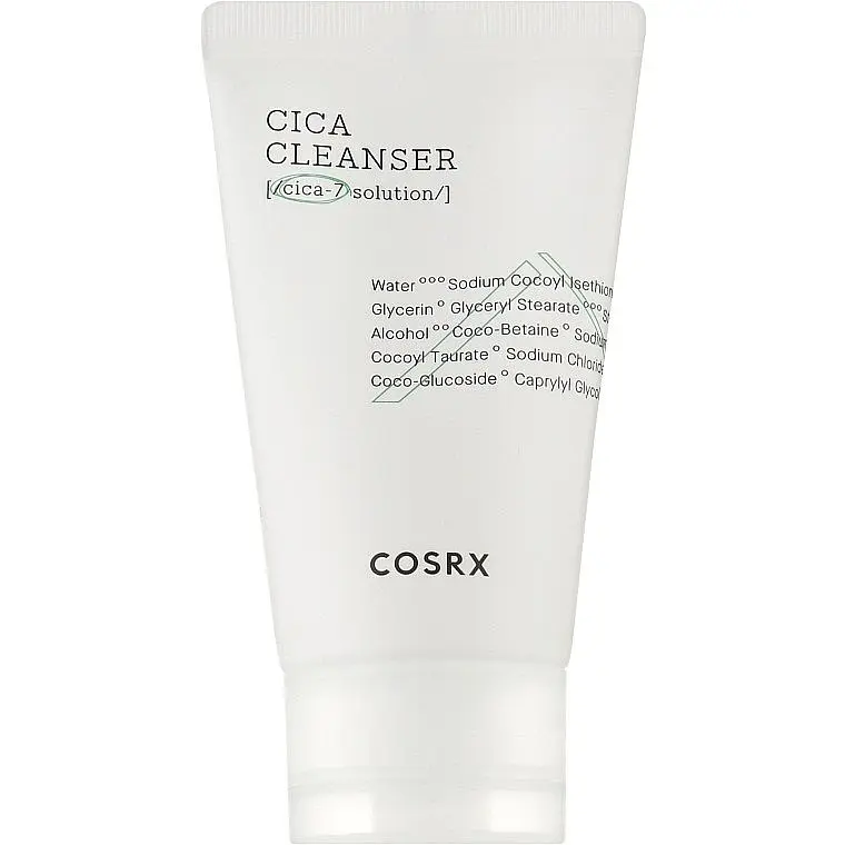 Очищаюча пінка для чутливої шкіри 50 мл Cosrx Pure Fit Cica Cleanser