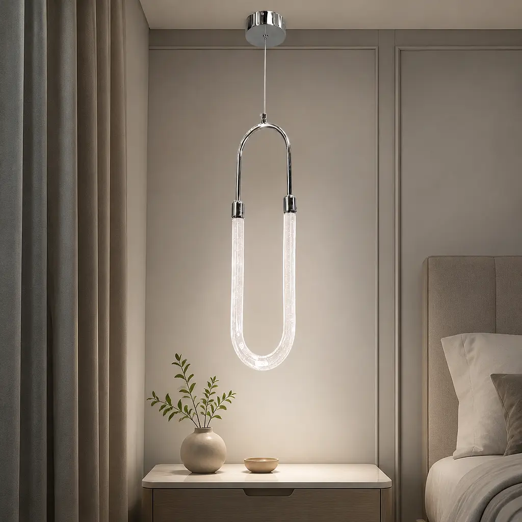 Світлодіодний підвісний світильник Artlight 5052/1CH, 7 Вт, хром - фото 2
