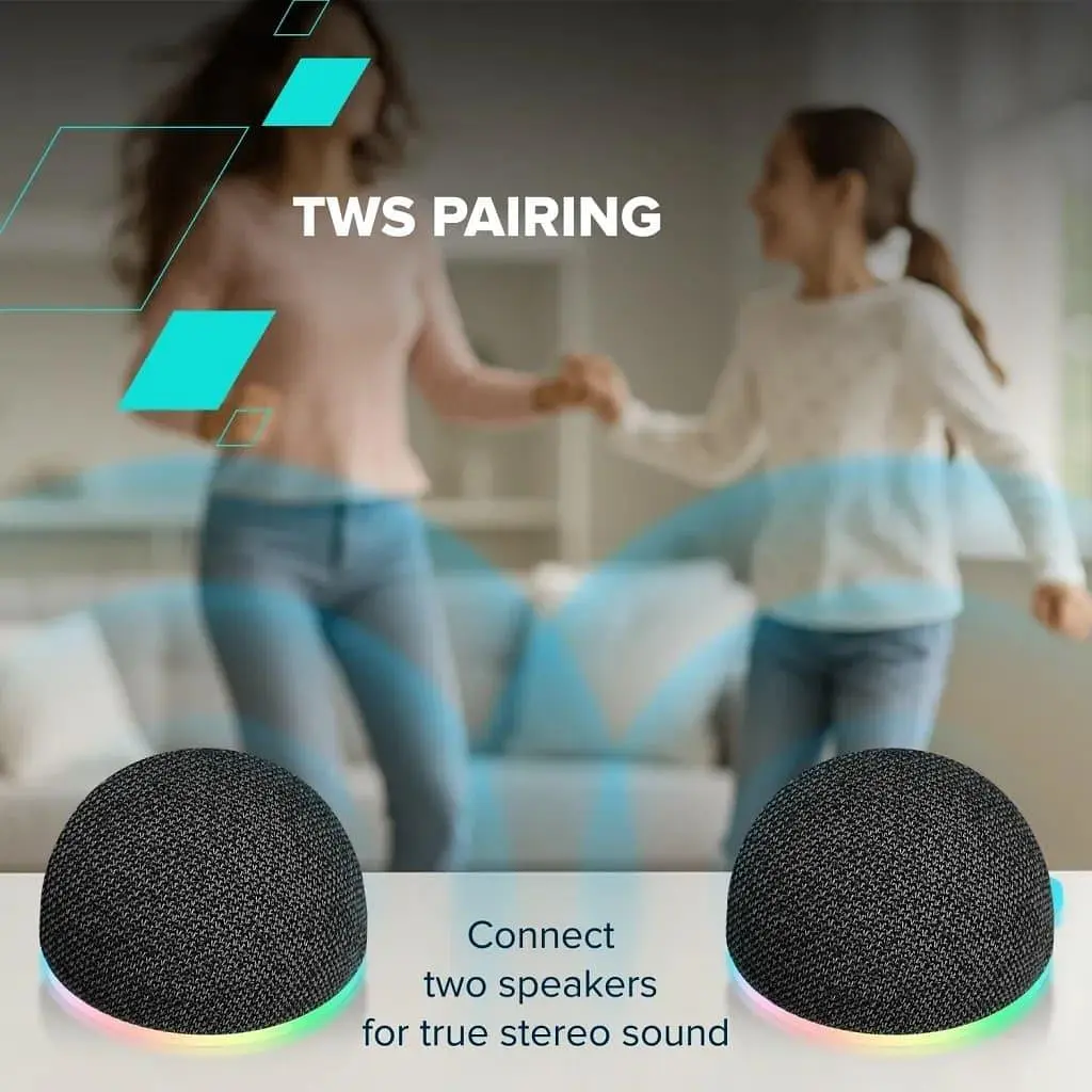 Портативна акустика Canyon Magnetic BT speaker OnMove 13 5W Black (CNE-CBTSP13B) - фото 7