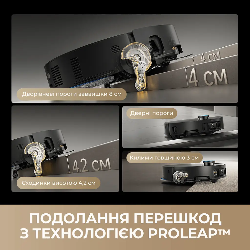 Робот-пилосос миючий Dreame Bot Matrix10 Ultra White - фото 11