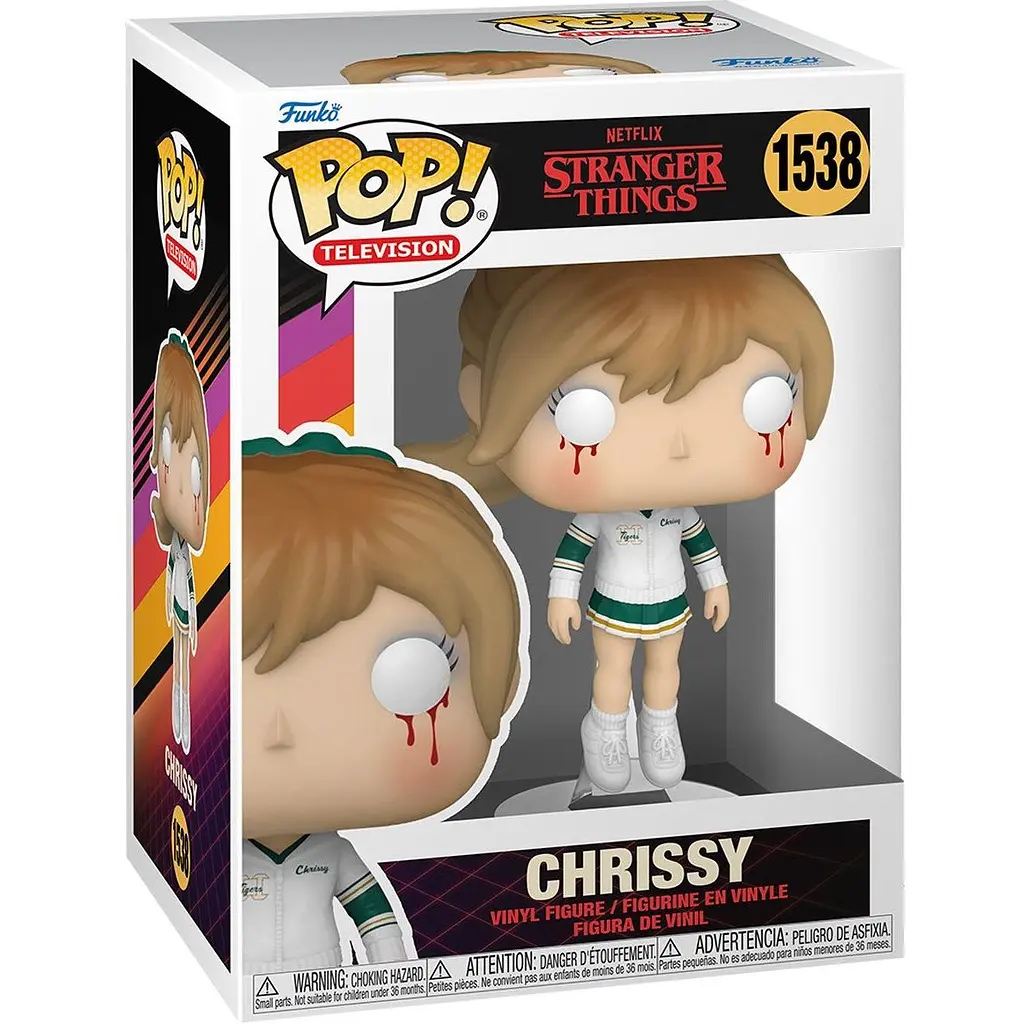 Фігурка Funko Pop Дуже дивні справи Кріссі Stranger Things Chrissy Floating 10 см ST CF 1538 - фото 3
