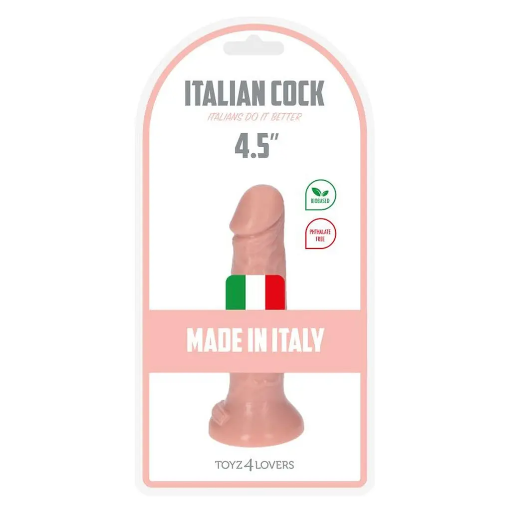 Фаллоимитатор Toyz4lovers Cock 4,5", 11.5 см (телесный) - фото 6