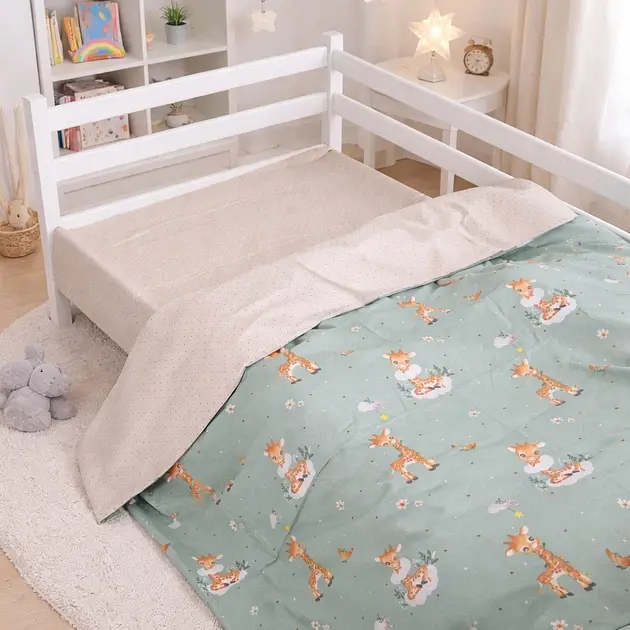 Дитяча постільна білизна JUNIOR Poplin Line Kids Giraffe (2200012796849) - фото 5