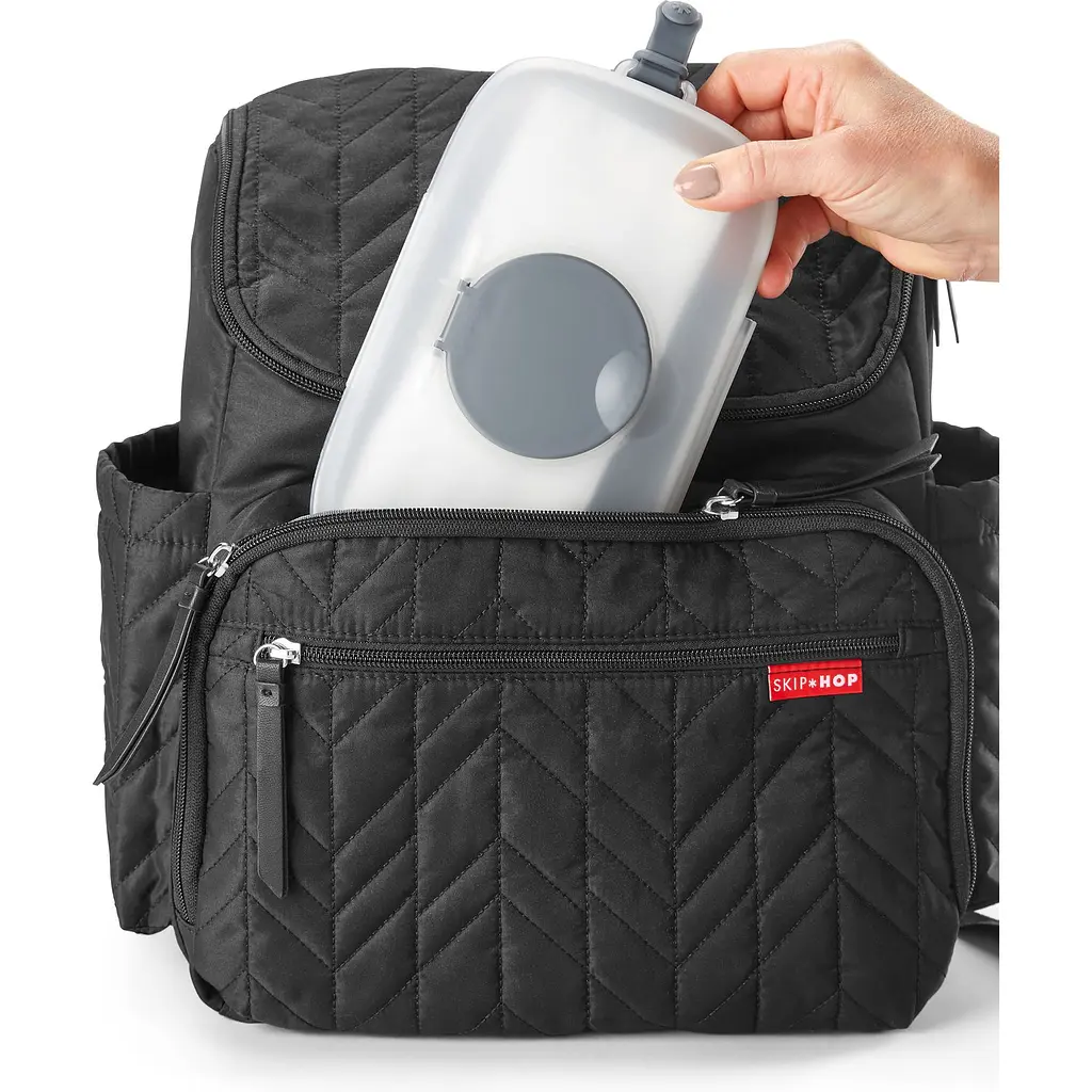 Контейнер для влажных салфеток Skip Hop Fresh Seal серый (234151) - фото 6