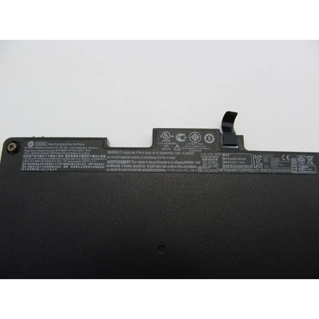 Акумулятор до ноутбука HP EliteBook 840 G3 HSTNN-IB6Y, 46Wh (3820mAh), 3cell, 11.4V, L (A47322) - фото 2