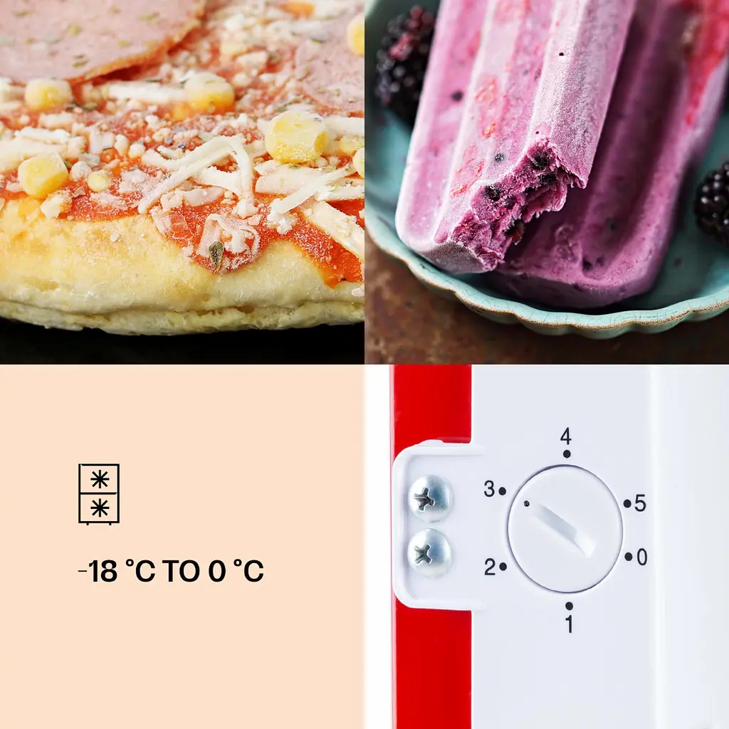 Морозильна камера Klarstein Laika 60л ретро (10045801) - фото 4