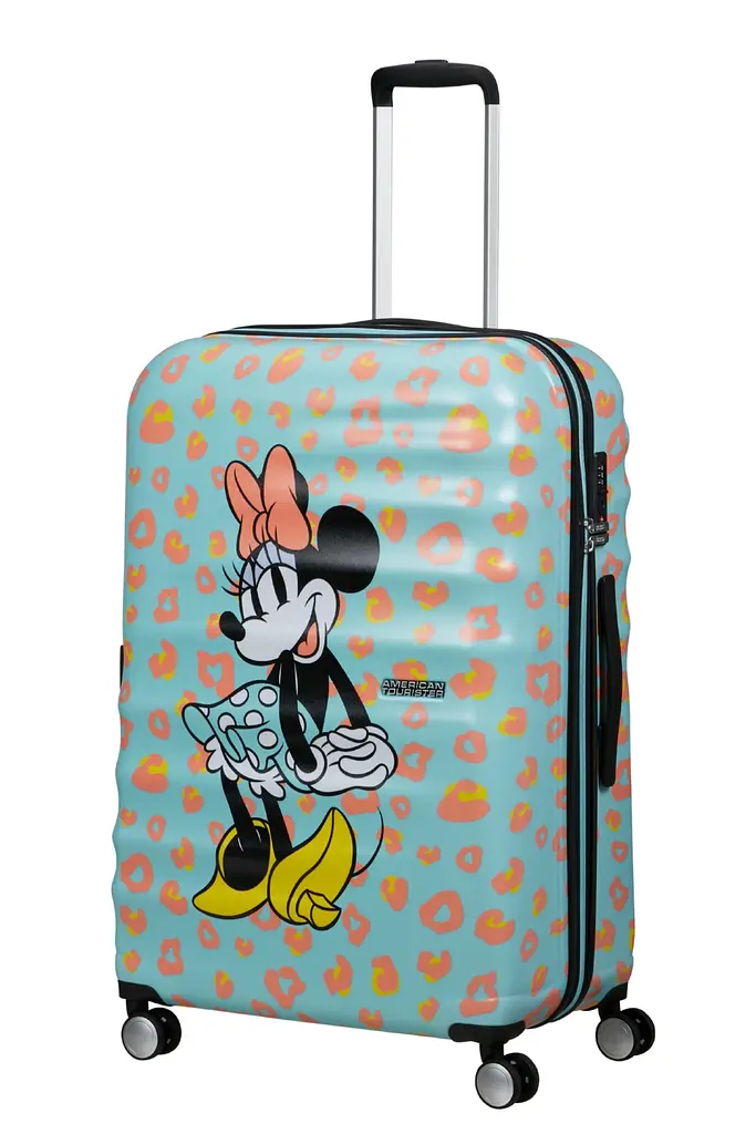 Валіза 77 См American Tourister WAVEBREAKER DISNEY MINNIE PASTEL DOTS 77x52х29 31C*04021 - фото 4