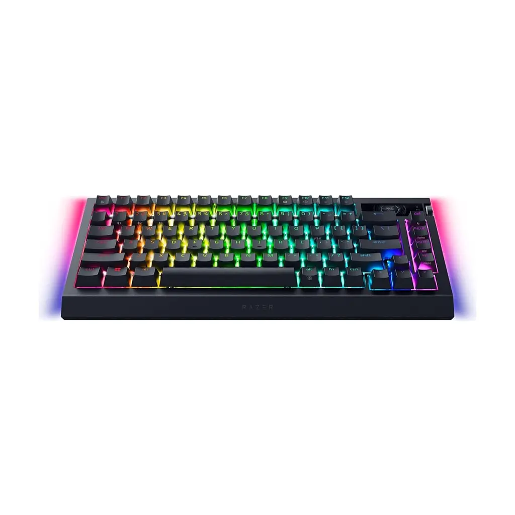 Клавіатура Razer BlackWidow V4 PRO Orange Switch Wireless/Bluetooth/USB UA Black (RZ03-05130100-R3M1) - фото 3