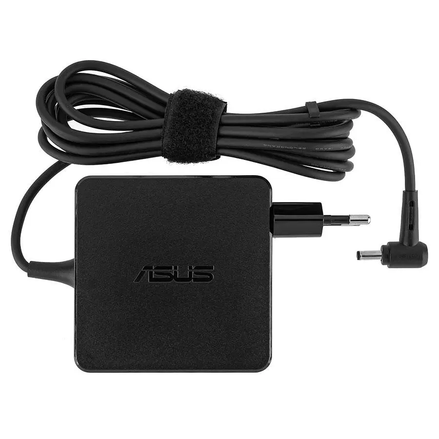 Блок живлення для ноутбука ASUS 19V 3.42A 65W 4.0x1.35мм квадратний чорний - фото 2