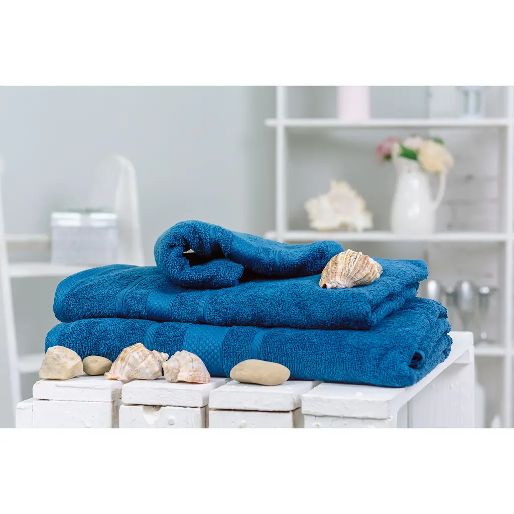 Набір банних рушників №5085 Elite SoftNess Blueberry, 3 шт. (2200003182910) - фото 2