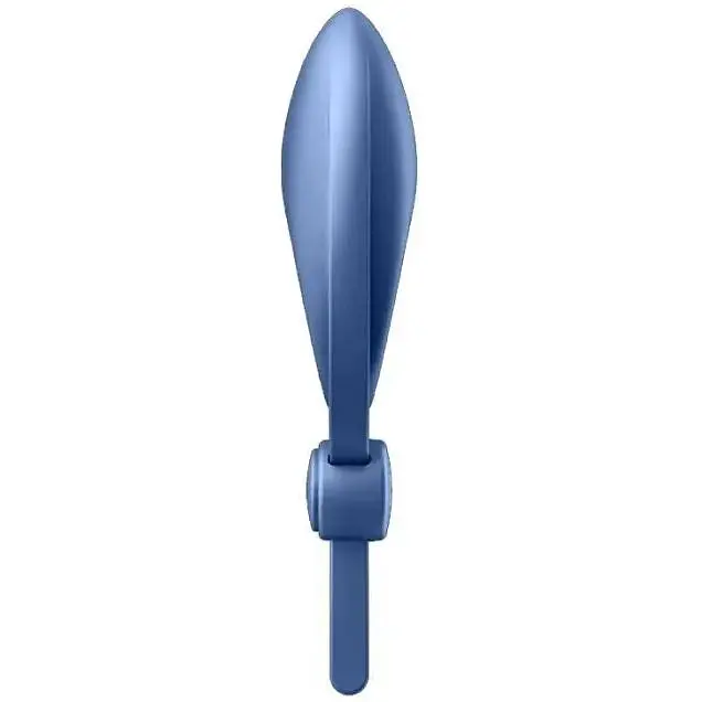 Эрекционное виброкольцо ласо с регулировкой размера Satisfyer Sniper Blue - фото 3