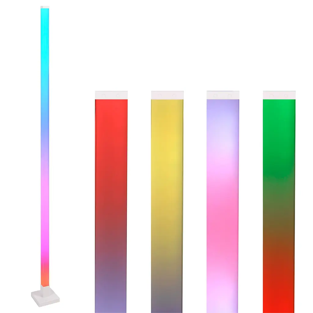 Торшер Polux Goldlux 325211 Magical Led 1x7W RGB IP20 Белый - фото 8