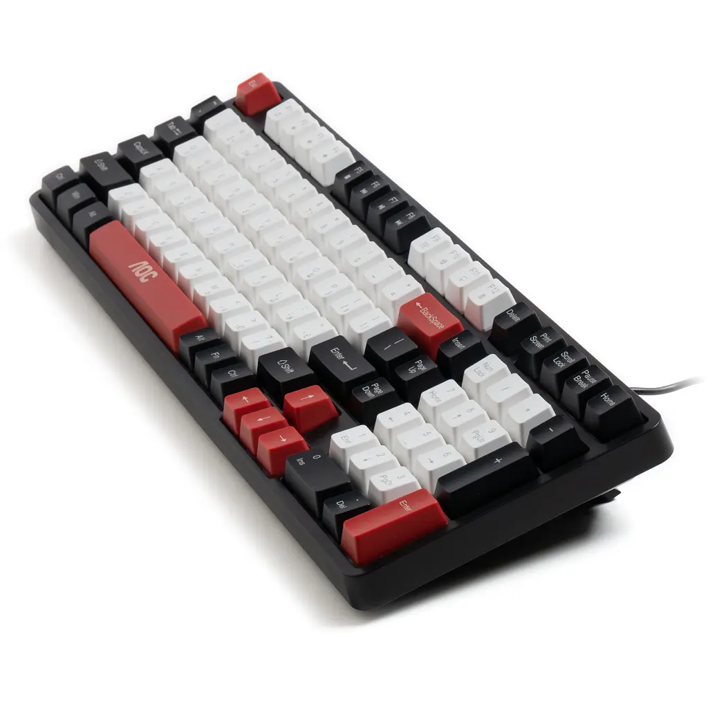 Клавіатура AOC GK116H1 LED USB UA White/Red/Black (GK116H1/97) - фото 8