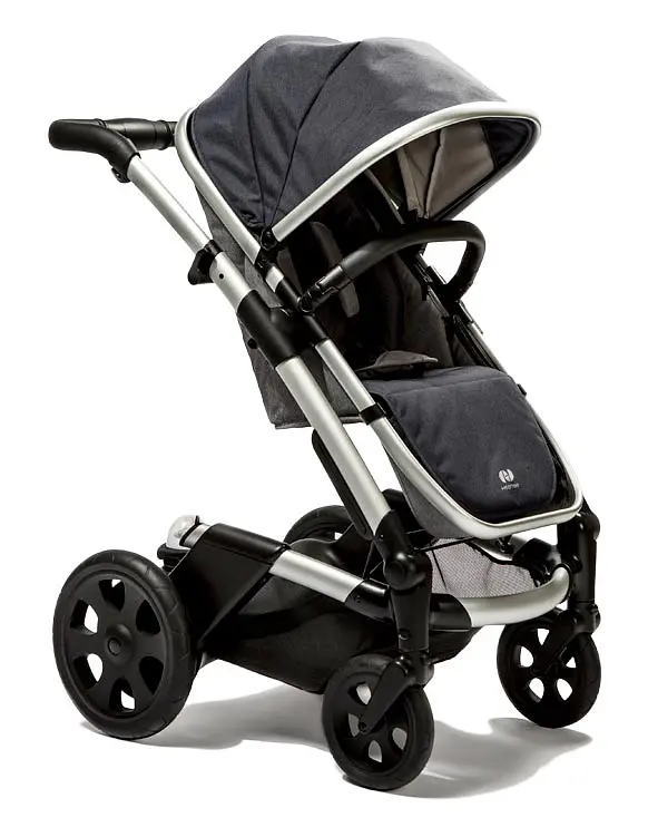 Универсальная коляска 2 в 1 Heetee Mayfair, Black/Black, чорний (MF1.N.2P.BB) - фото 7