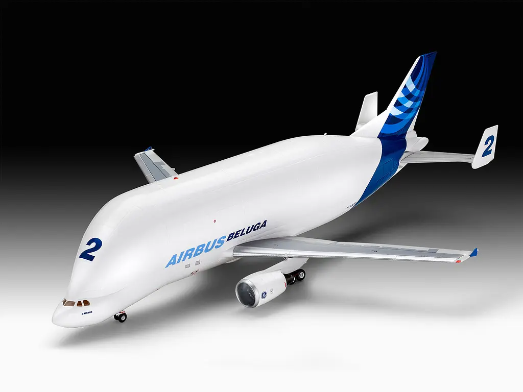 Збірна модель-копія Revell Літак Airbus A300-600ST Beluga 1:144 (RVL-03817) - фото 6
