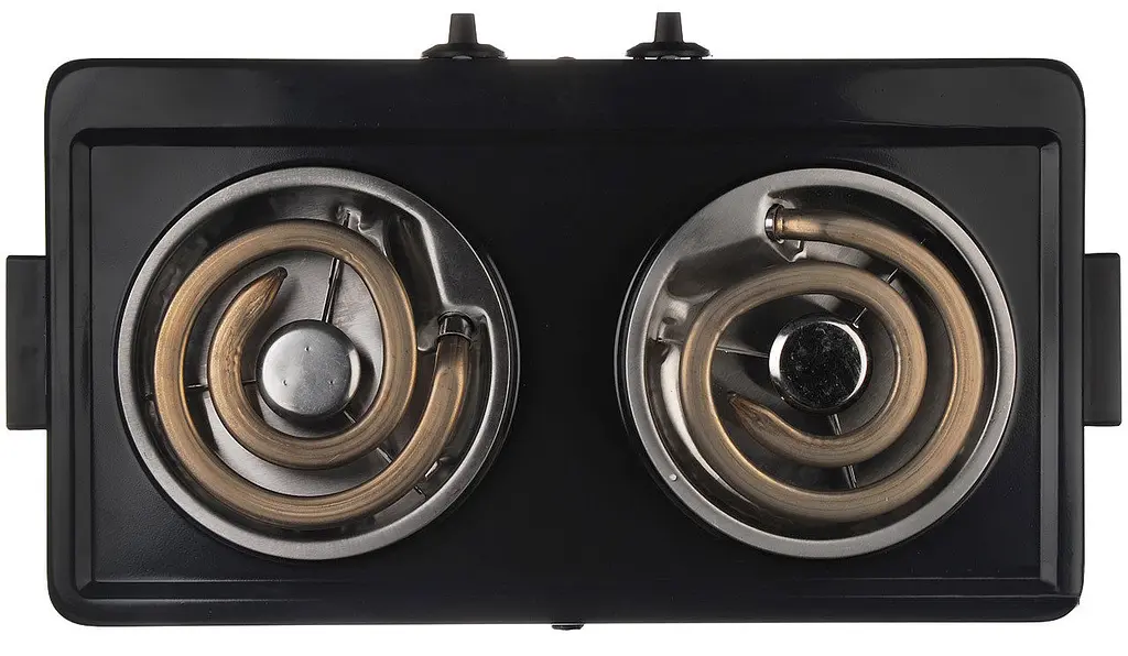 Електроплита настільна Domotec MS-5532 2x1000W Black (np2_00196) - фото 3