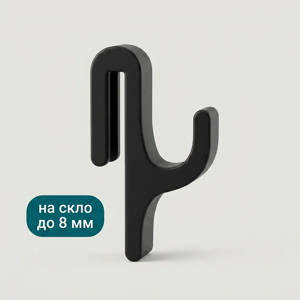Гачок для рушника на душове скло - фото 2