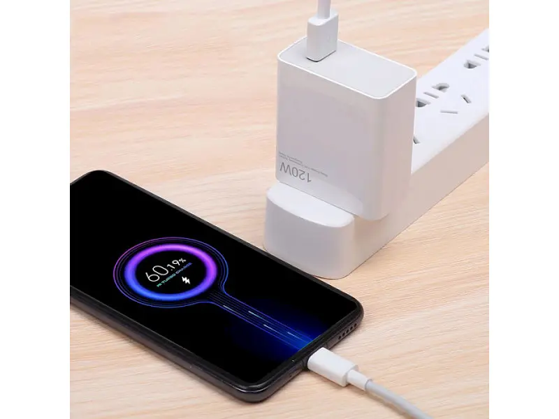 Мережевий зарядний пристрій Xiaomi 120 W Charger + USB Type-C Cable White (BHR6034EU) - фото 7