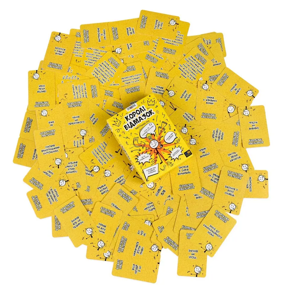 Настільна гра "Королі відмазок" 30945 інструкція, гральні картки - фото 2