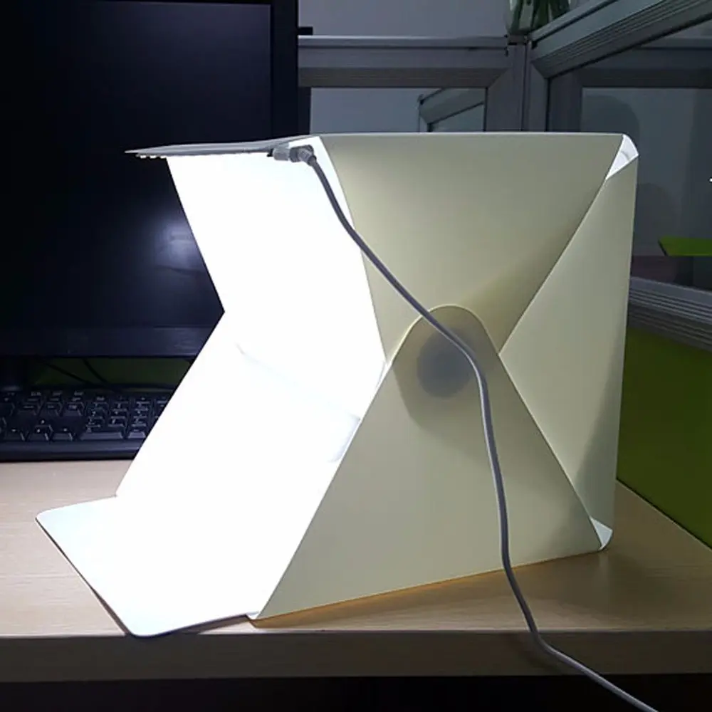 Photobox – лайтбокс з LED підсвічуванням для предметної зйомки 30см - фото 3