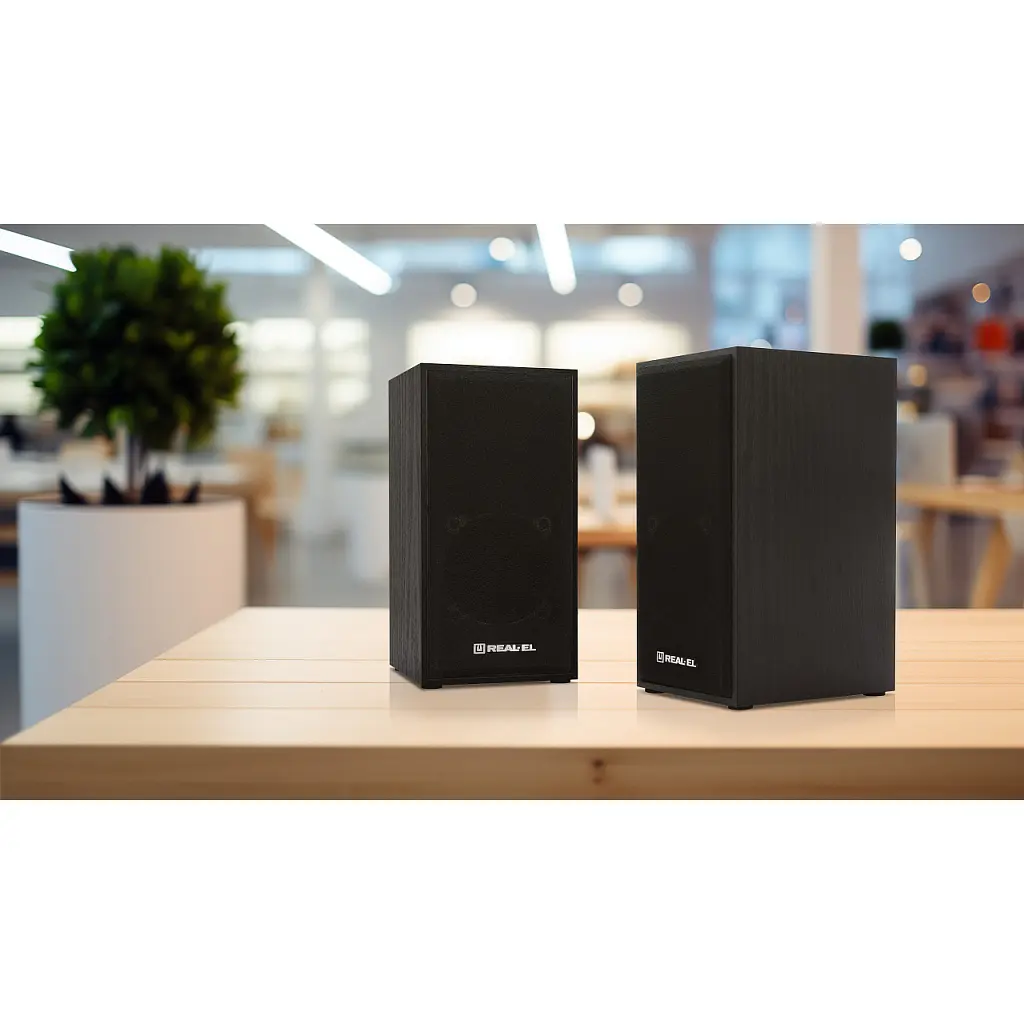 Акустическая система REAL-EL S-202 USB Black (EL121200019) - фото 12