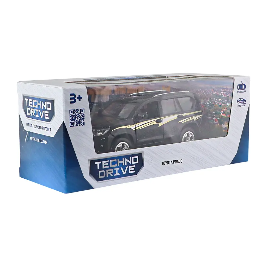 Автомодель – TOYOTA PRADO (чорний) - фото 6