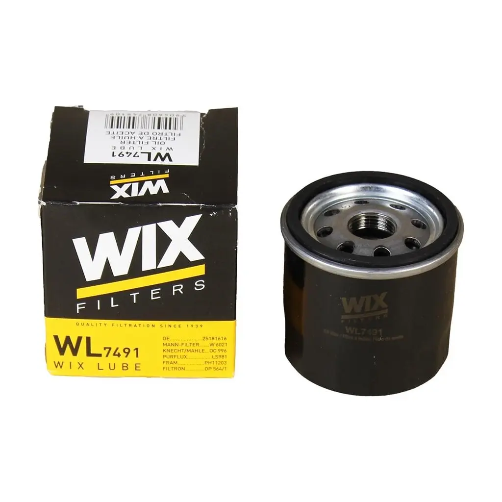 Фільтр масляний Wixfiltron WL7491 - фото 2