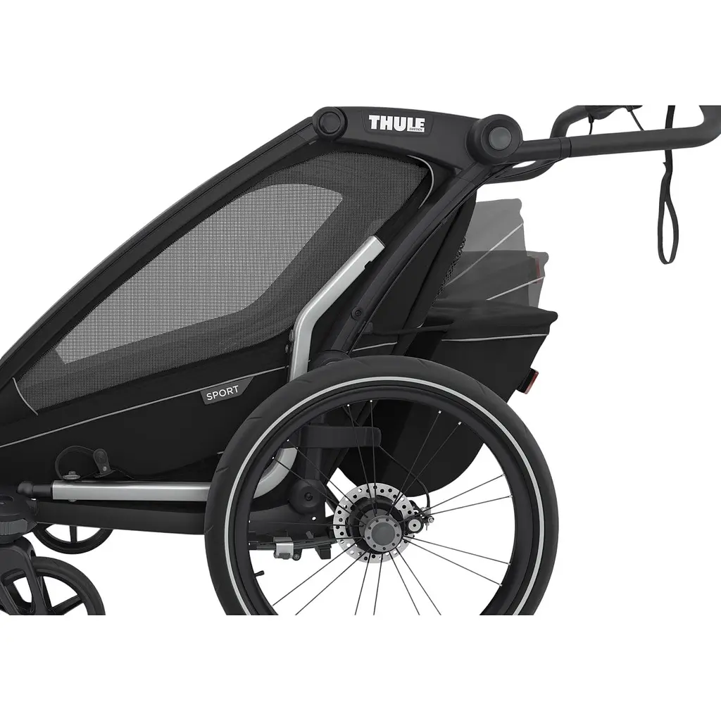 Дитяча коляска Thule Chariot Sport Double (Midnight Black) (TH 10201023) - фото 10