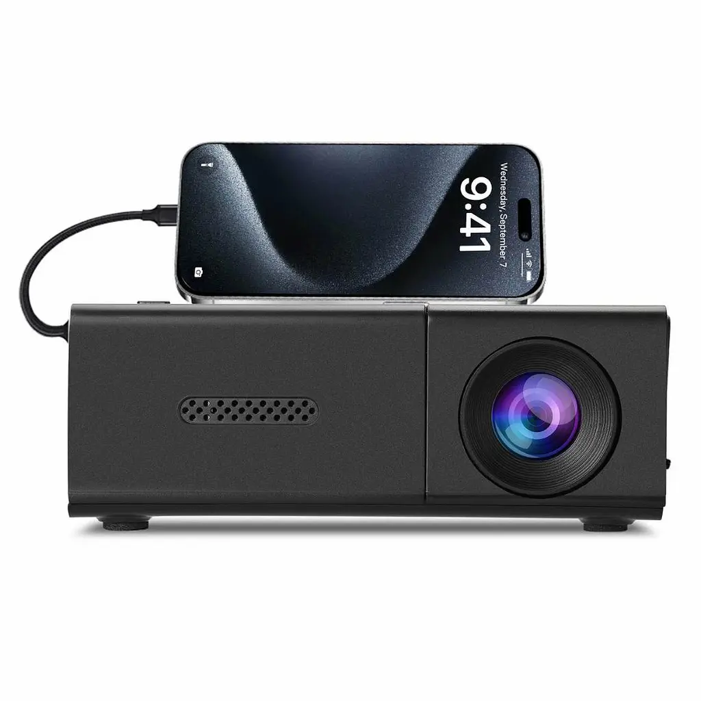 Проектор XON SmartView CY200 320x240P, 600Lm (XVAA0302BW 5521) Чорний - фото 4