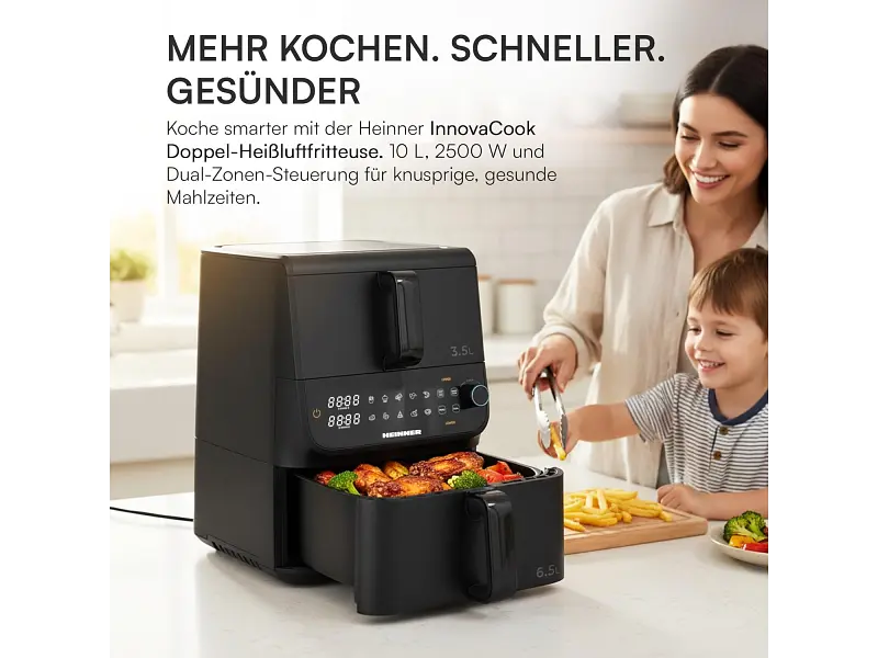 Мультипіч HEINNER InnovaCook HAF-C10DBS25BK - фото 8