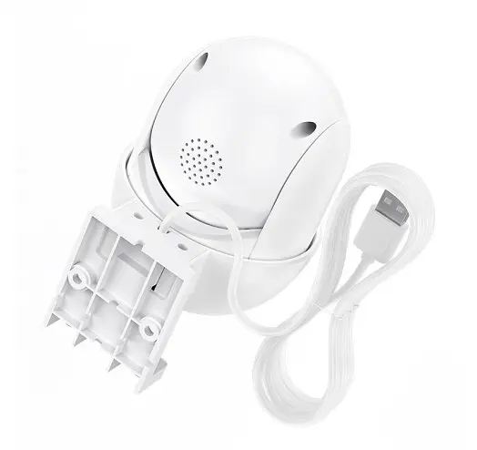 Внешняя камера видеонаблюдения Hoco D2 PTZ HD camera 3мп IP65 FHD (Белая) - фото 6