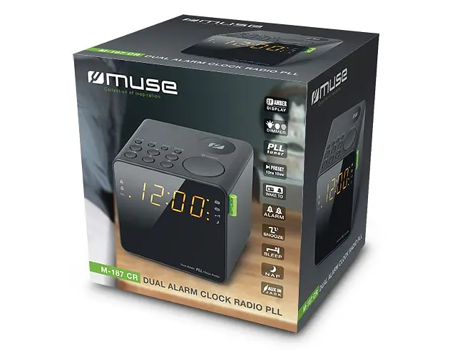 Радіо-годинник Muse M-187 CR - фото 3