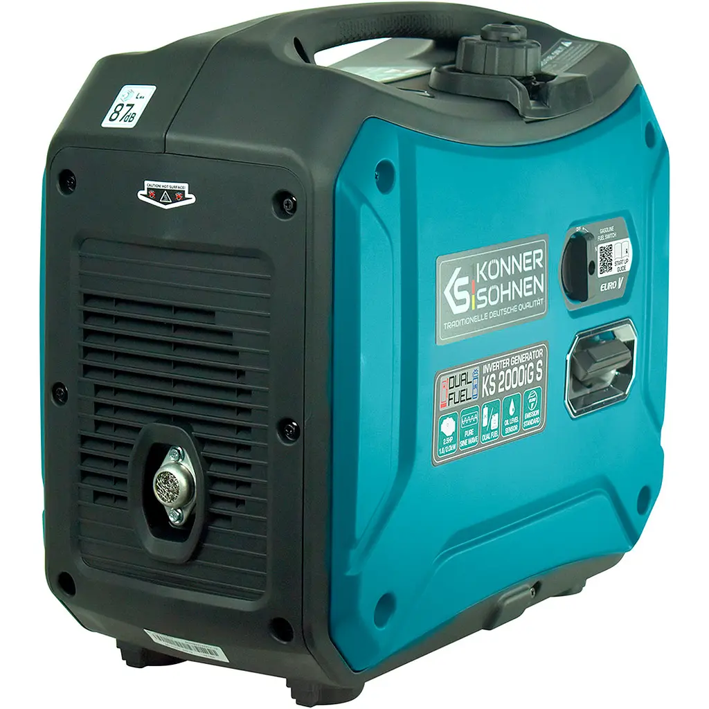 Генератор газово-бензиновий Konner&Sohnen KS 2000iG S [107778] - фото 7