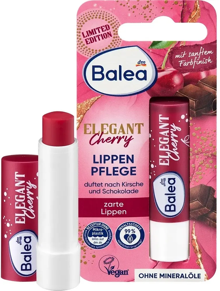 Бальзам для губ "Елегантна вишня" Balea Elegant Cherry Lip Balm