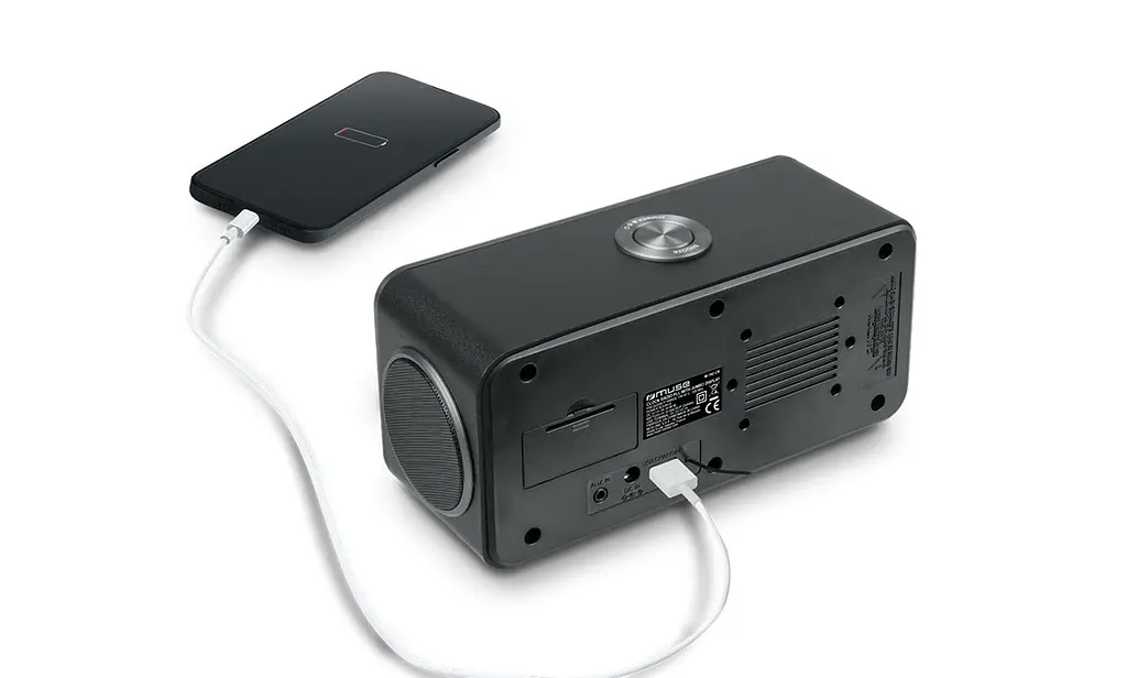 Радіо-годинник з USB Muse M-192 CR - фото 3