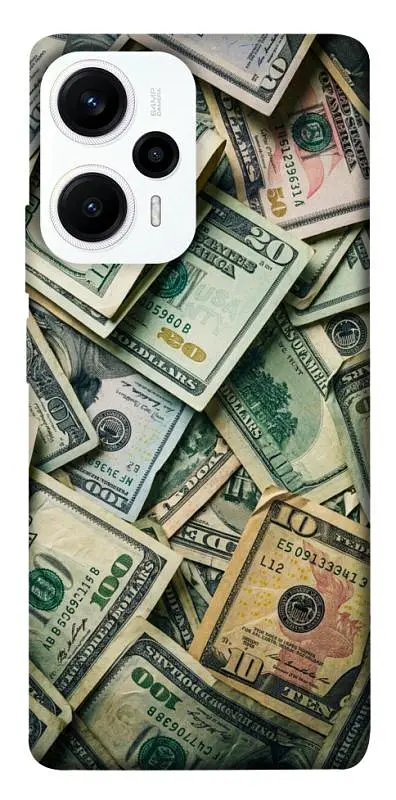 TPU чохол Demsky Dollars для Xiaomi Poco F5 / Note 12 Turbo
