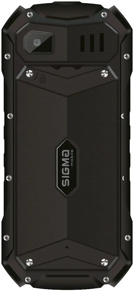 Телефон Sigma X-treme PV68 Black UA UCRF - фото 2