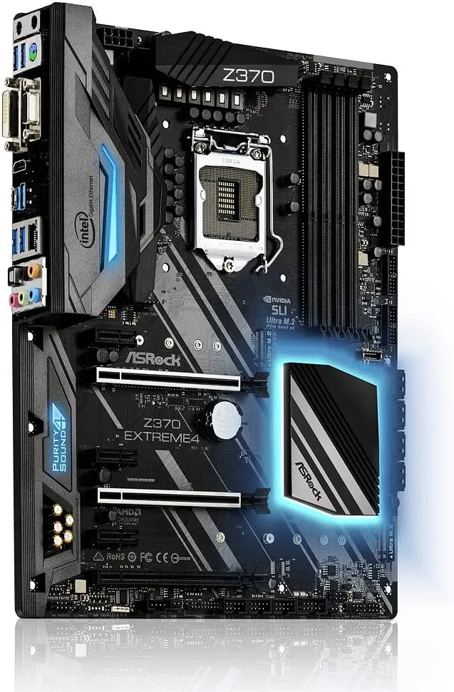 Материнская плата AsRock Z370 Extreme4 (Z370 Extreme4) (Socket 1151 v2, Intel Z370, ATX) Б/у - фото 3